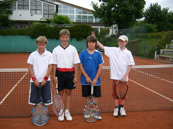 Platz 1 belegte die 1. Bambinimannschaft 2007